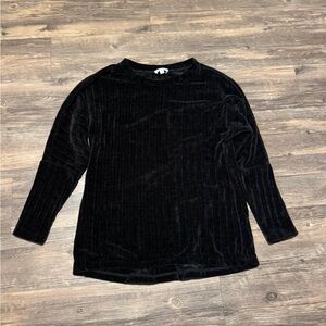 Classic Black Crewneck Sweater
